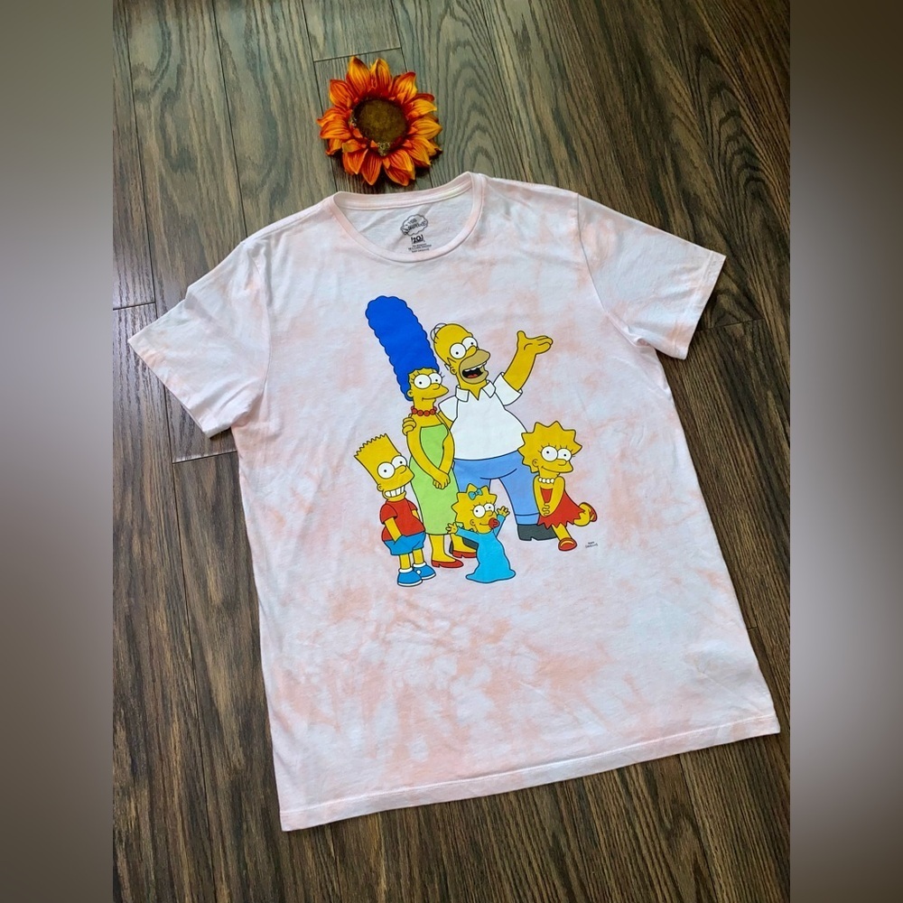 🌻5/$25🌻OLD NAVY The Simpsons Tie-Dye Graphic T-
Shirt | LARGE | - Picture 2 of 5